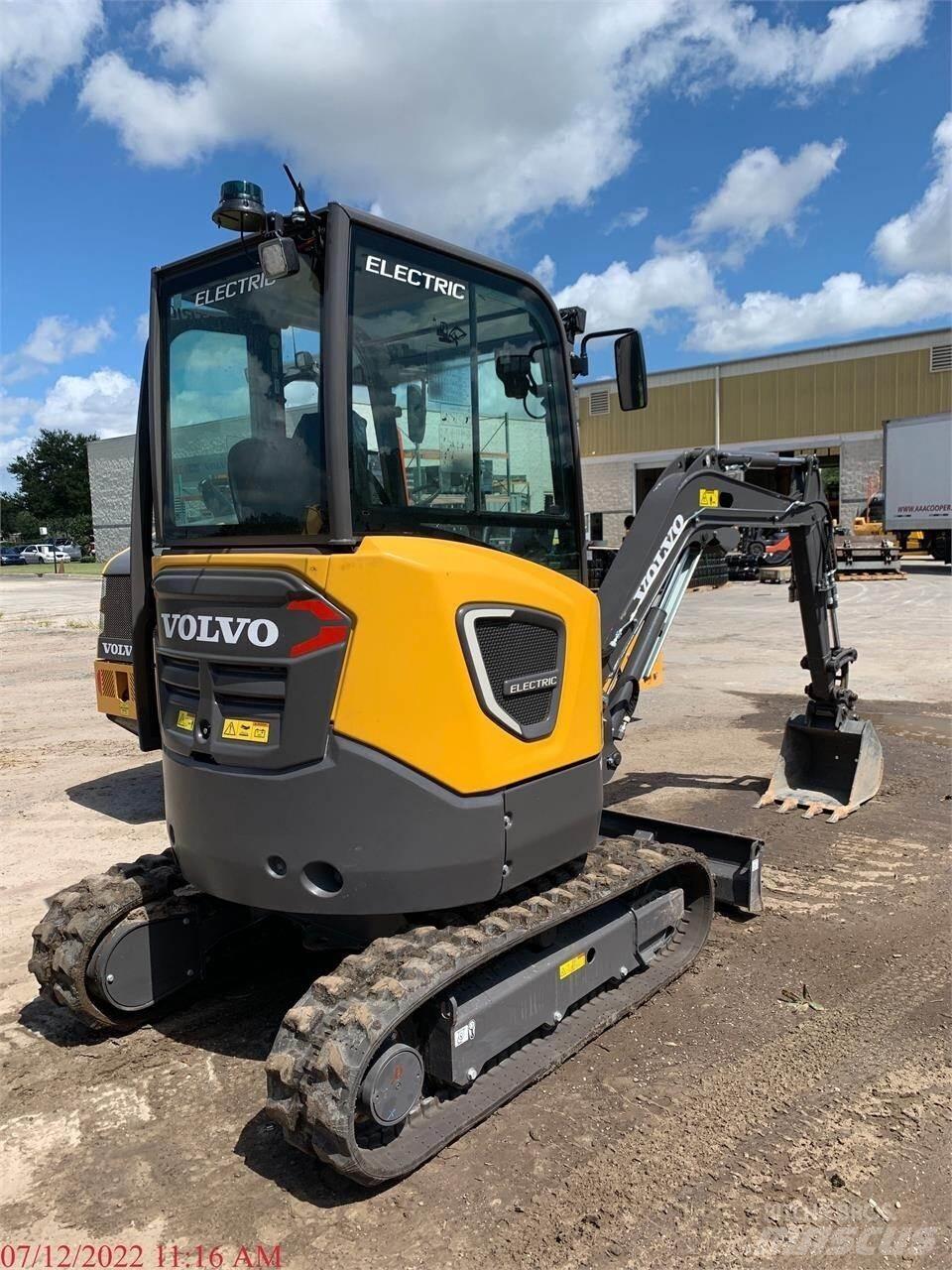 Volvo ECR25D Mini excavators < 7t