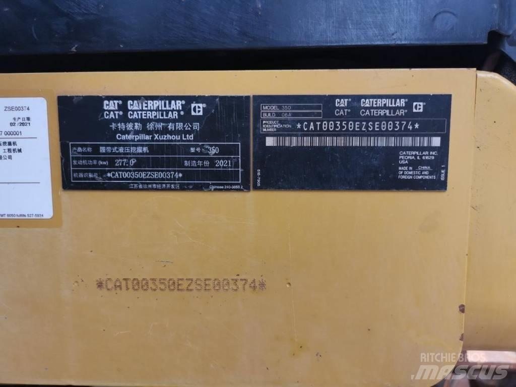 CAT 2021 CAT 350 Wheeled excavators