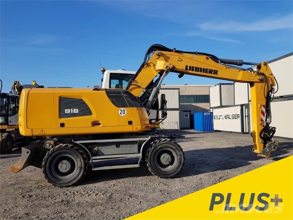 Liebherr A918 Wheeled excavators