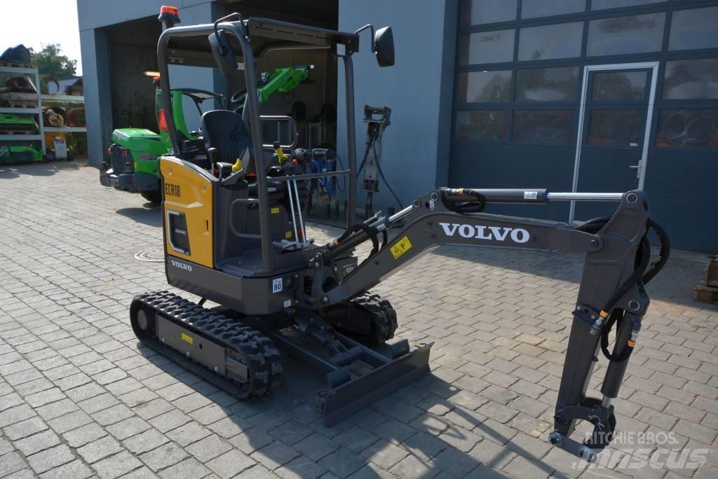 Volvo ECR18 electric Mini excavators < 7t