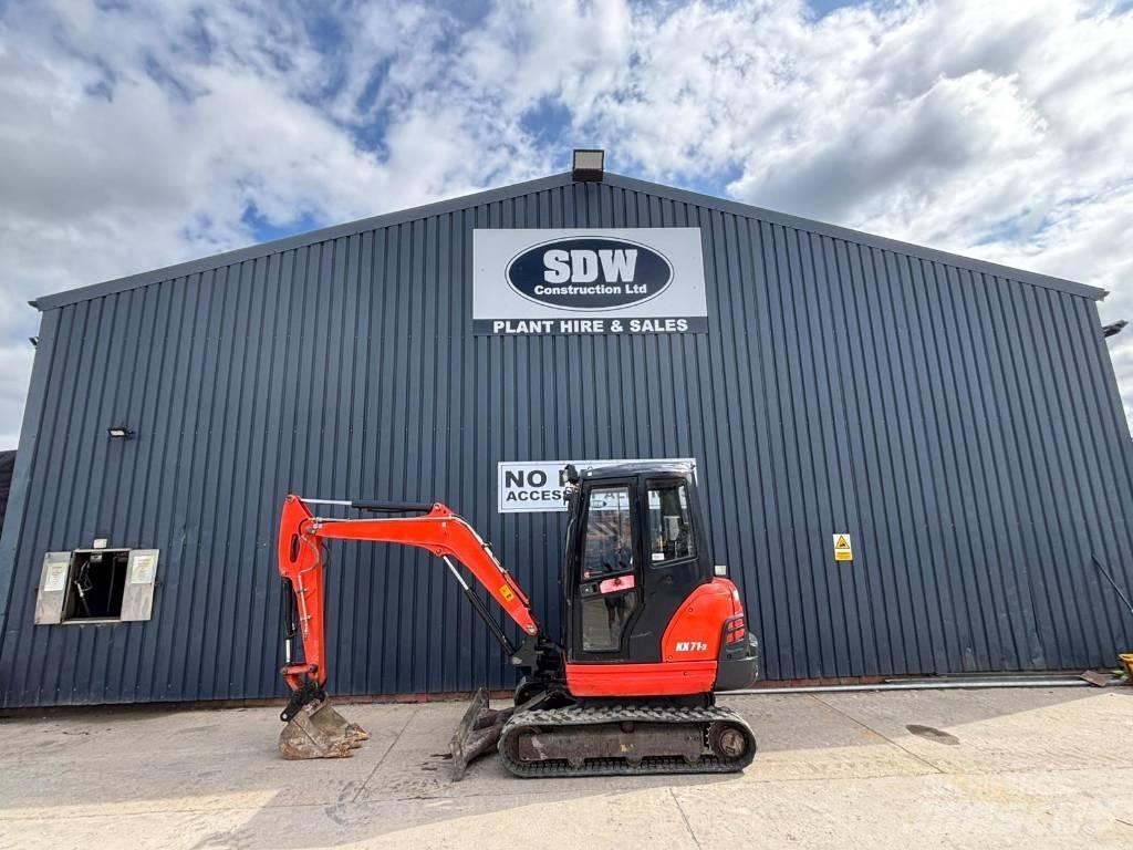 Kubota KX 71-3 Mini excavators < 7t