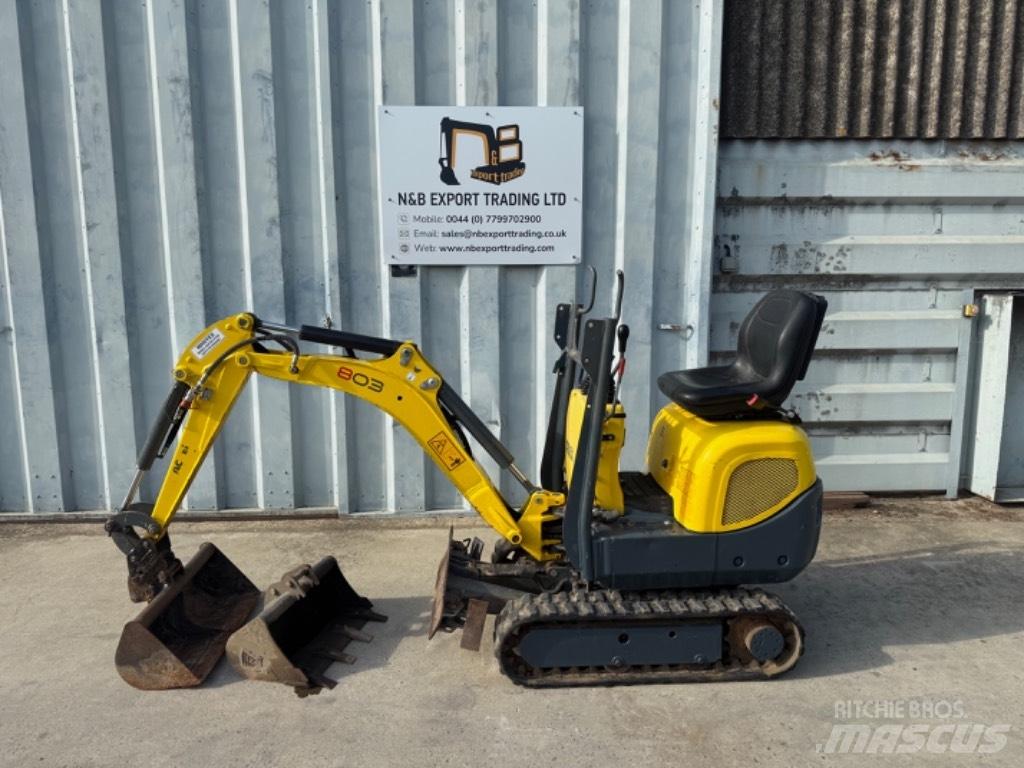 Wacker Neuson 803 Mini excavators < 7t