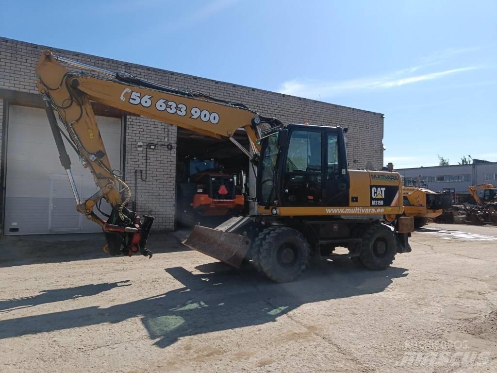 CAT M 315 D Wheeled excavators