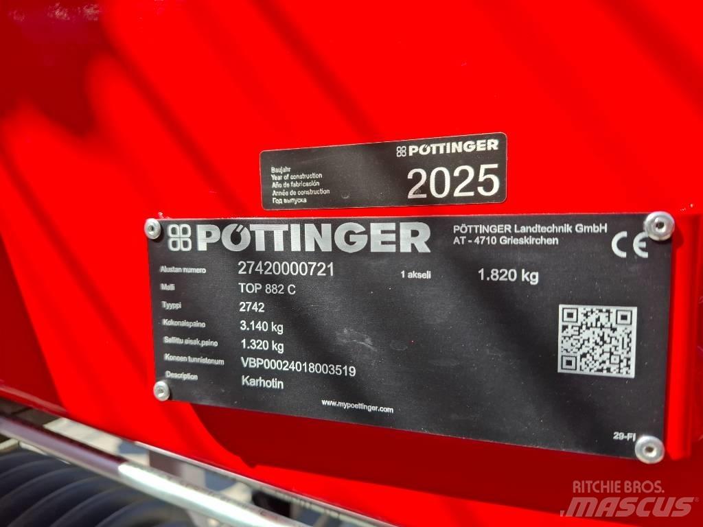 Pöttinger TOP 882C Windrowers