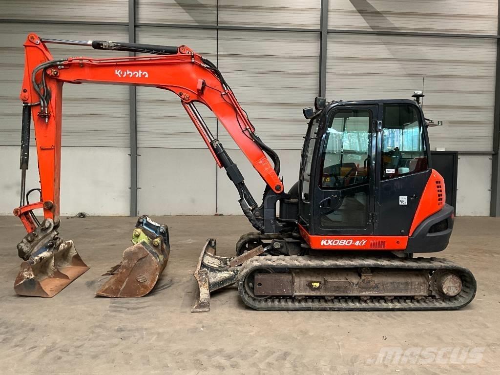 Kubota KX 080-4 A Midi excavators  7t - 12t