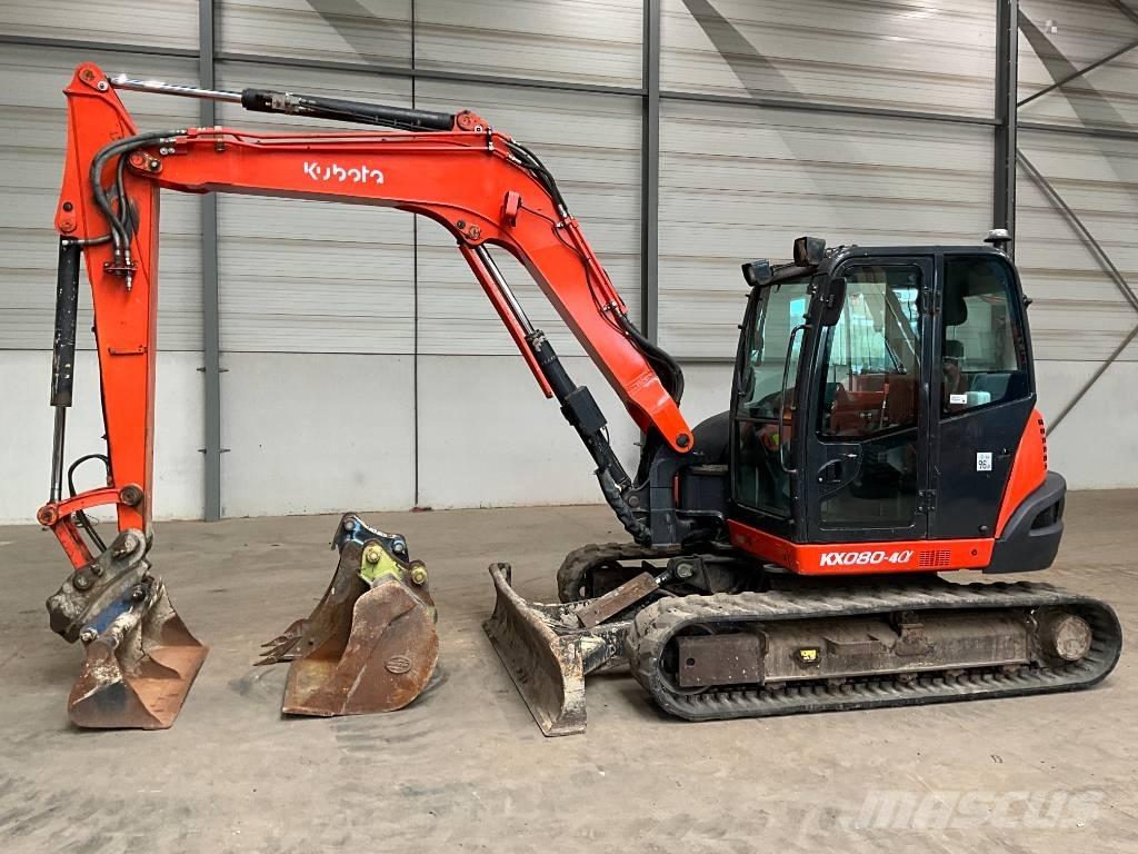 Kubota KX 080-4 A Midi excavators  7t - 12t