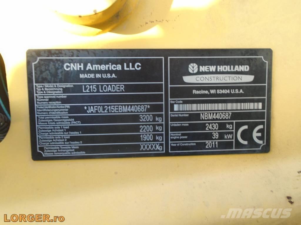 New Holland L 215 Skid steer loaders