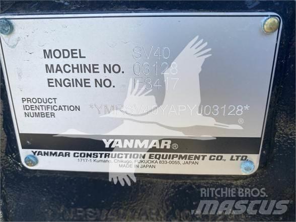 Yanmar SV40 Mini excavators < 7t