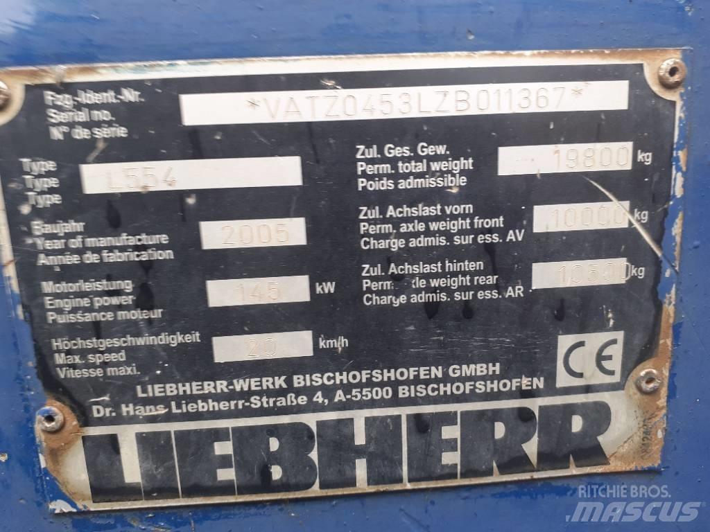 Liebherr L 554 Wheel loaders