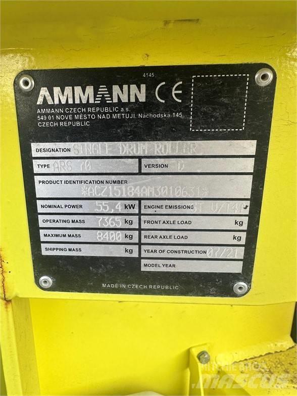 Ammann ARS70 Single drum rollers