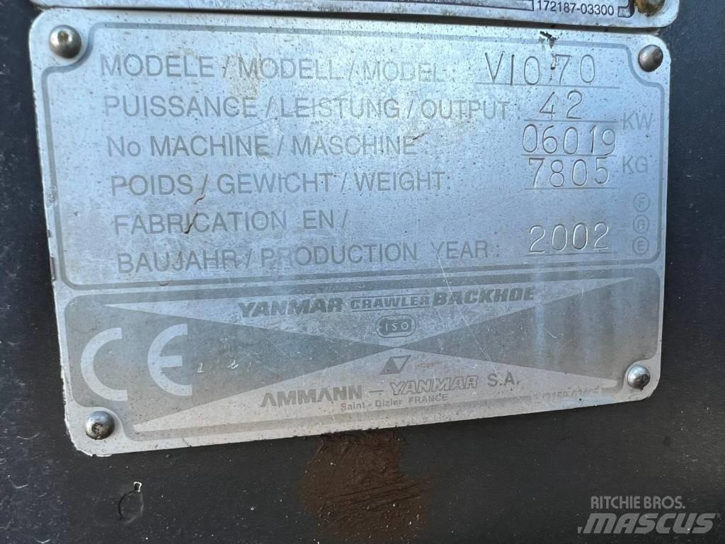 Yanmar Vio 70 Crawler excavators