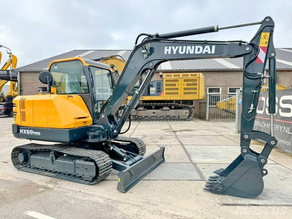 Hyundai HX 60 Pro Mini excavators < 7t