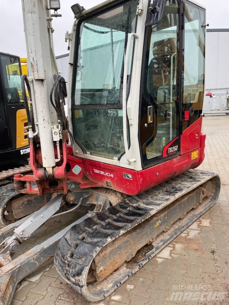 Takeuchi TB 260 Mini excavators < 7t
