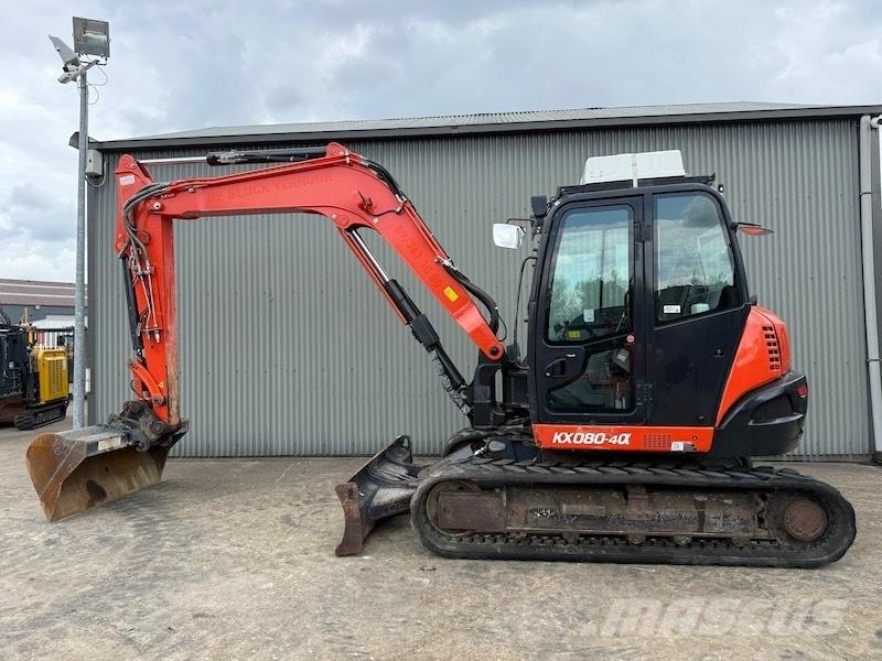 Kubota KX 080-4 Midi excavators  7t - 12t