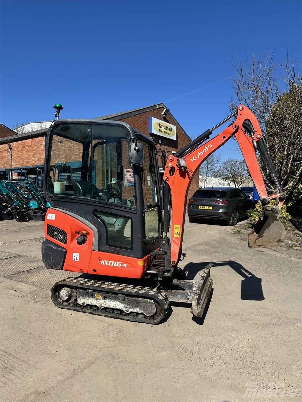 Kubota KX 016-4 Mini excavators < 7t
