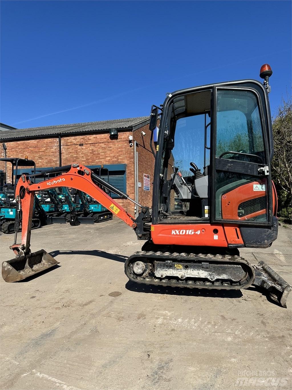 Kubota KX 016-4 Mini excavators < 7t