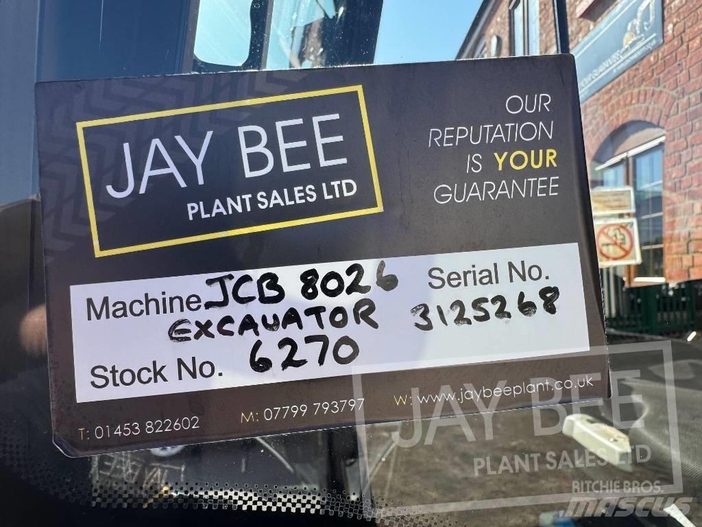 JCB 8026 CTS Mini excavators < 7t