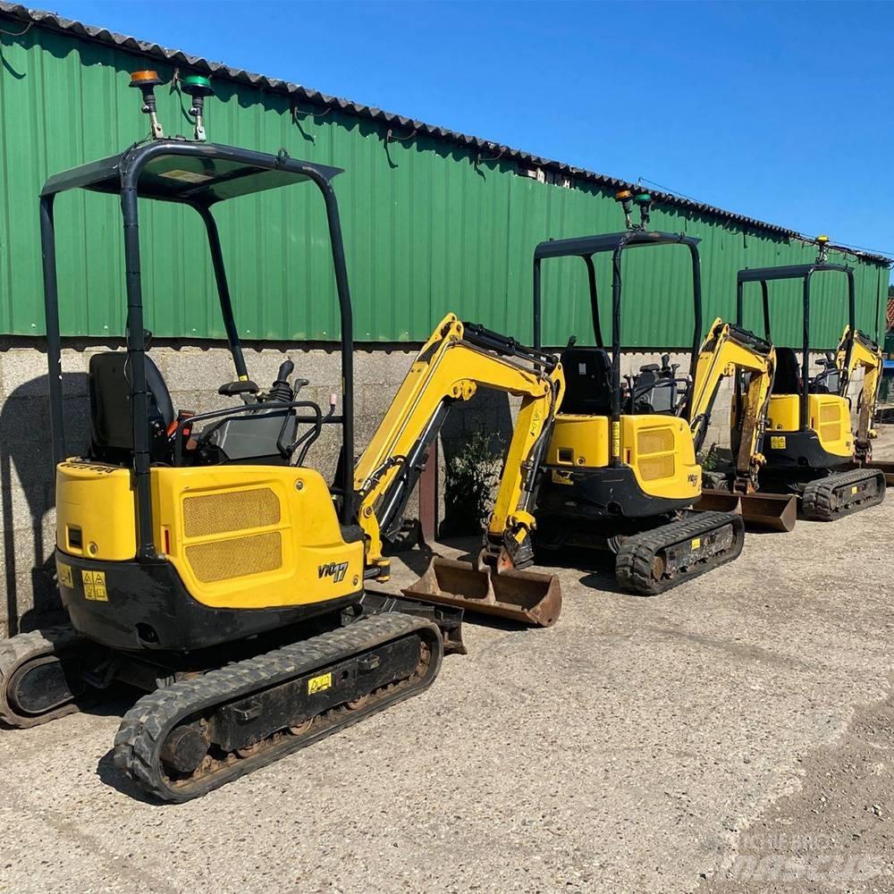 Yanmar Vio 17 Mini excavators < 7t