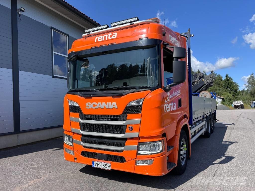 Scania G 410 Crane trucks