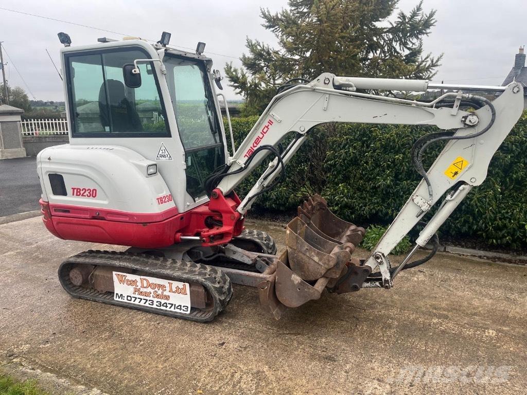 Takeuchi TB 230 Mini excavators < 7t