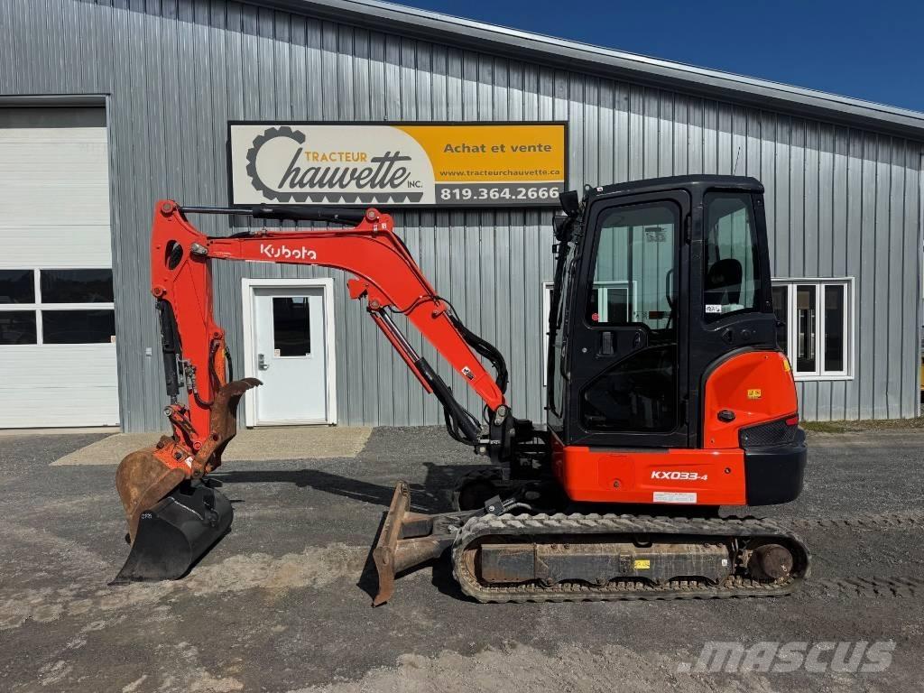Kubota KX 033-4 Mini excavators < 7t