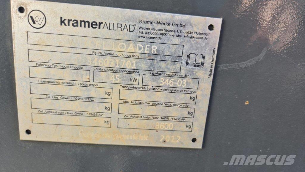 Kramer 750 Wheel loaders