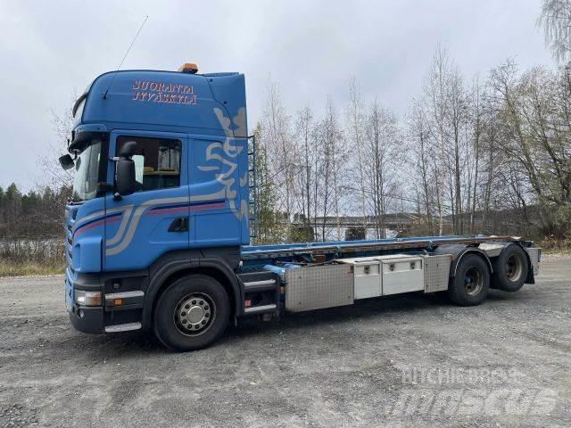 Scania R500 6x2 Containerframe/Skiploader trucks