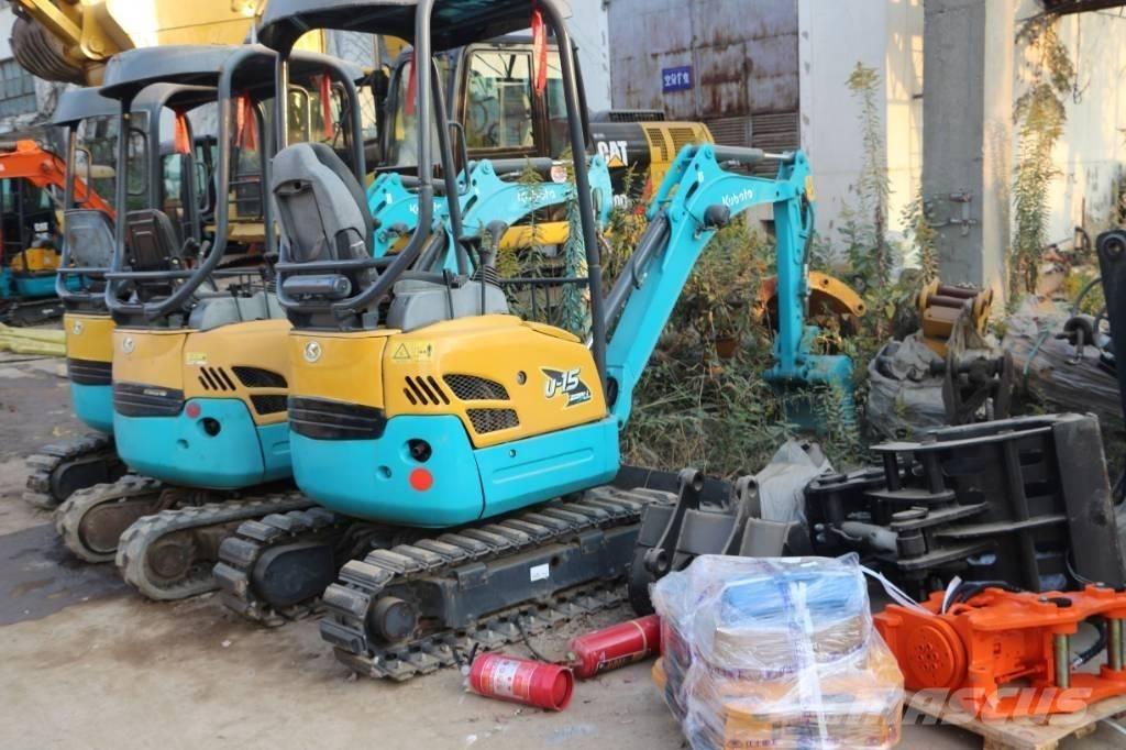 Kubota u 15 Mini excavators < 7t
