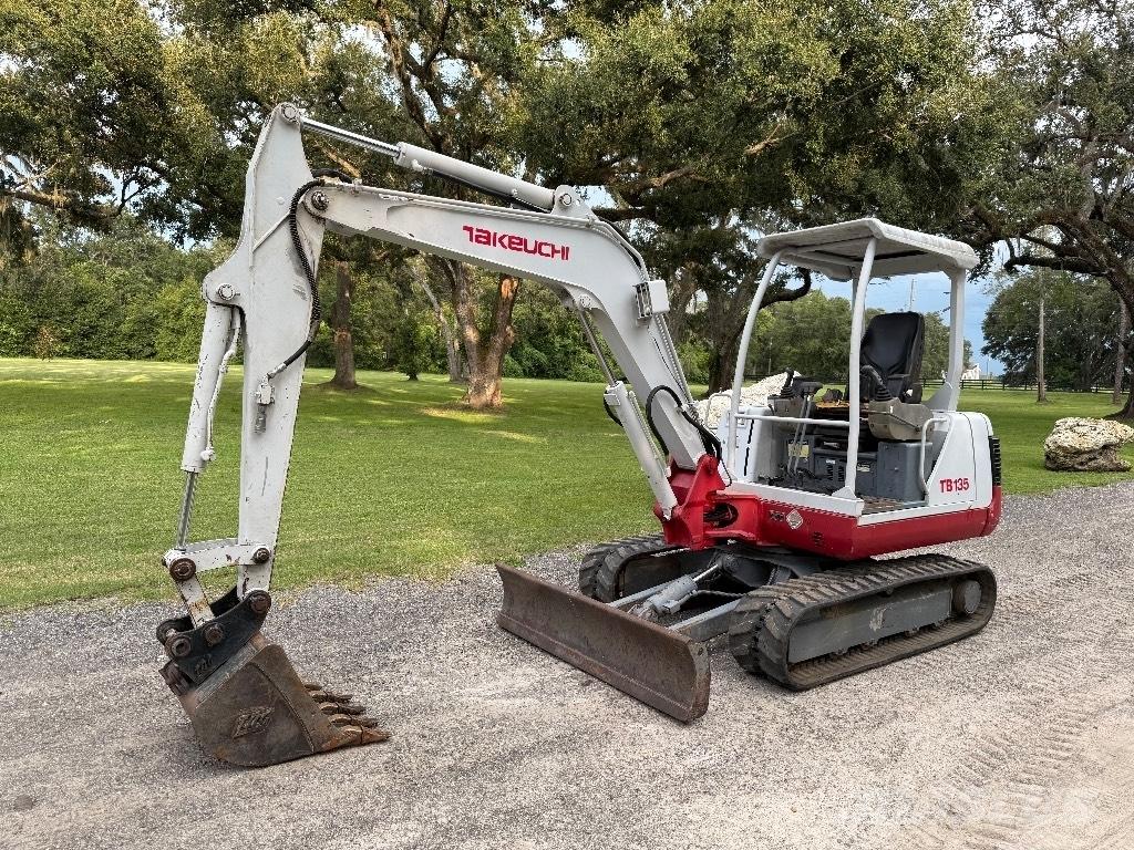Takeuchi TB 135 Mini excavators < 7t