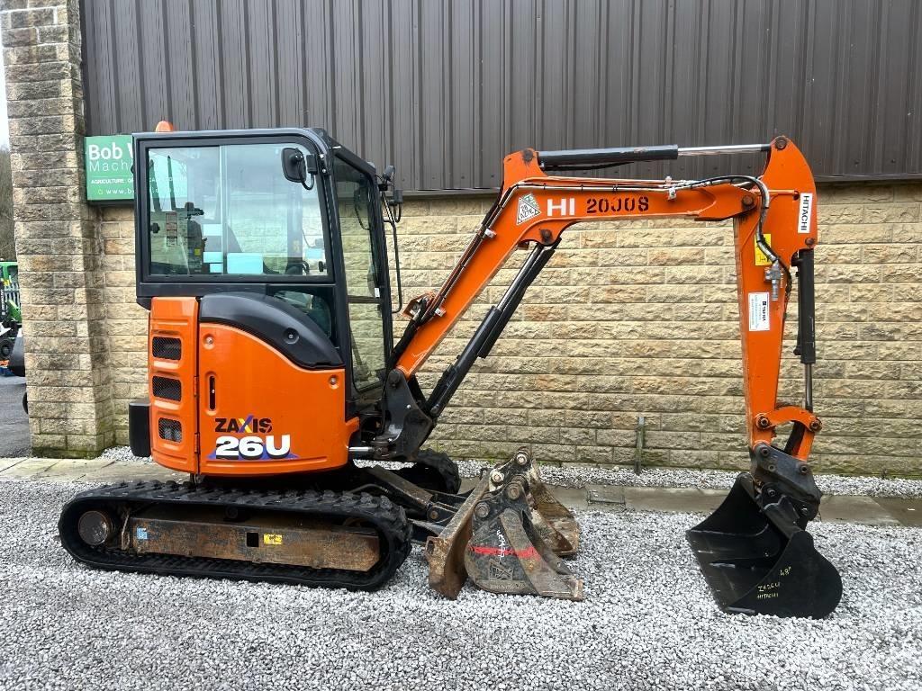 Hitachi ZX26U-6 Mini excavators < 7t
