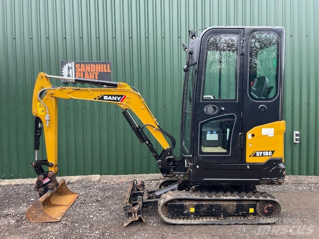 Sany SY 18 C Mini excavators < 7t