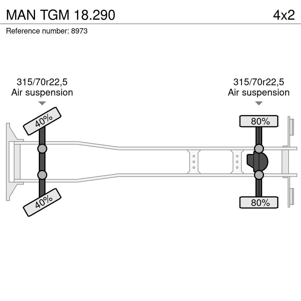 MAN TGM 18.290 Van Body Trucks