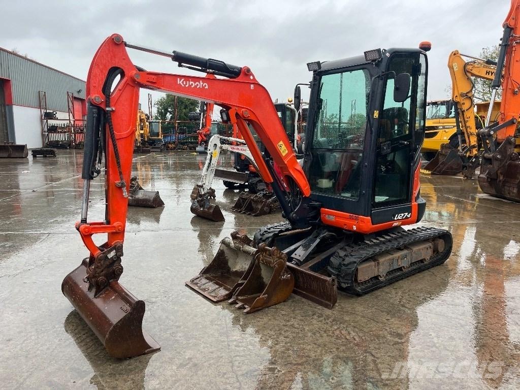 Kubota U 27-4 Mini excavators < 7t