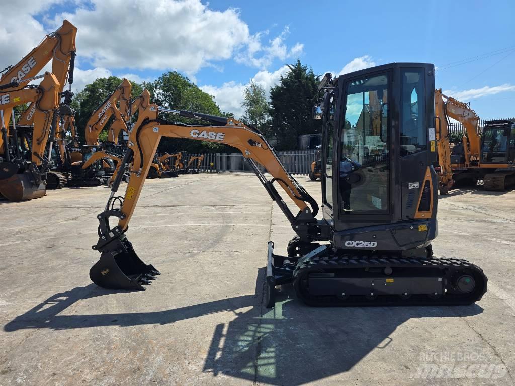 CASE CX25D Mini excavators < 7t