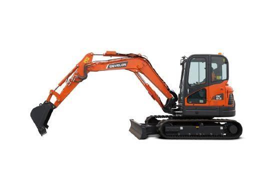 Develon DX 63-3 Mini excavators < 7t