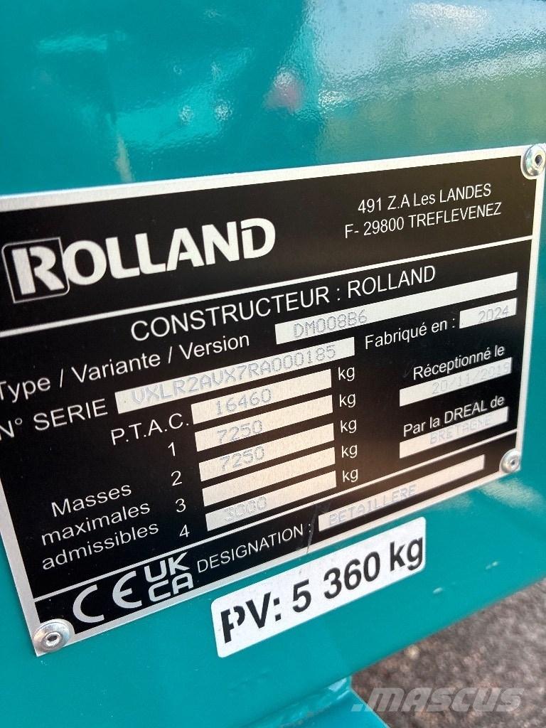 Rolland RV 852 Other farming trailers