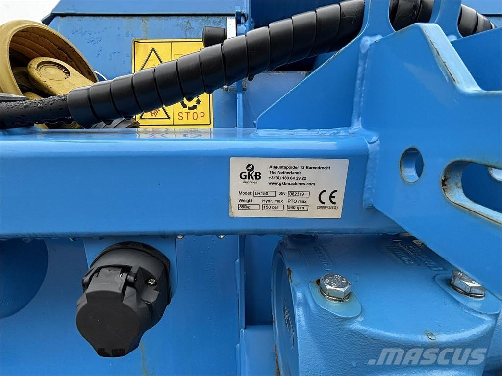  GKB Lapų smulkintuvas Groundscare rollers