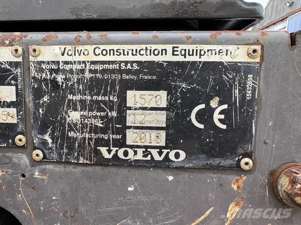 Volvo EC 15 D Mini excavators < 7t