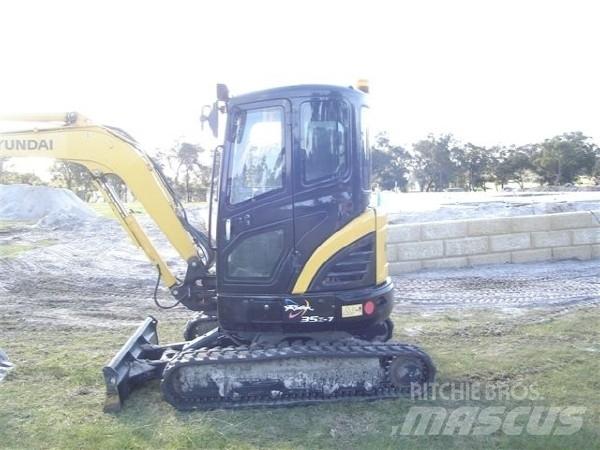 Hyundai R35Z-7 Mini excavators < 7t
