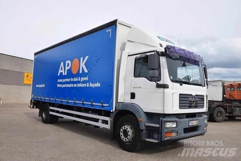 MAN TGM 18.280 Tautliner/curtainside trucks