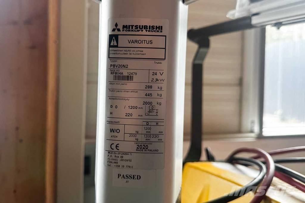 Mitsubishi PBV 20 N2 Low lifter with platform