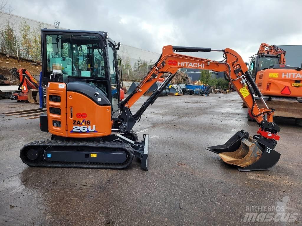 Hitachi ZX 26 U-6 Mini excavators < 7t