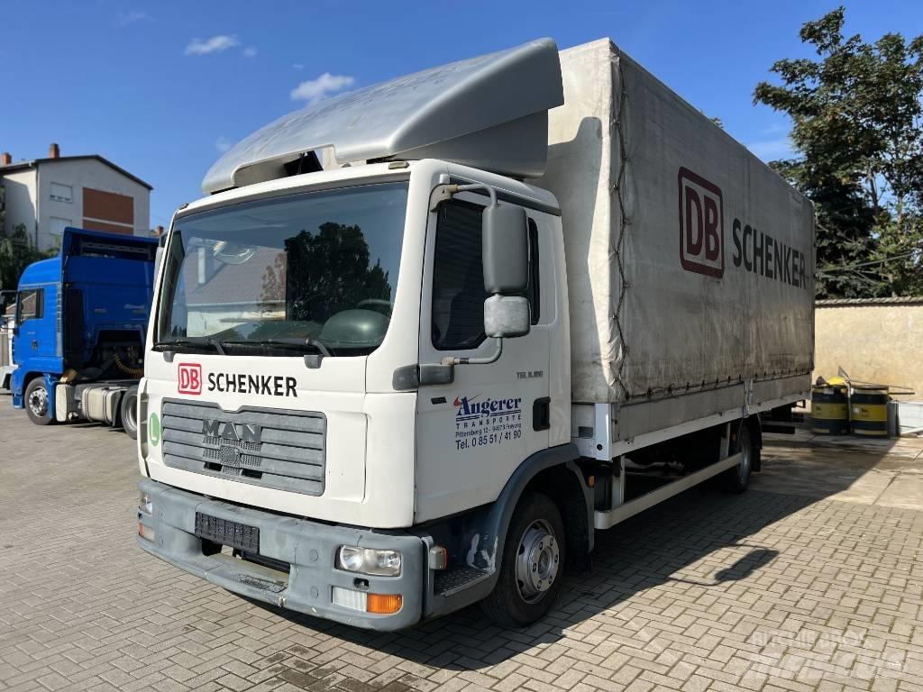 MAN TGL 8.180 Tautliner/curtainside trucks