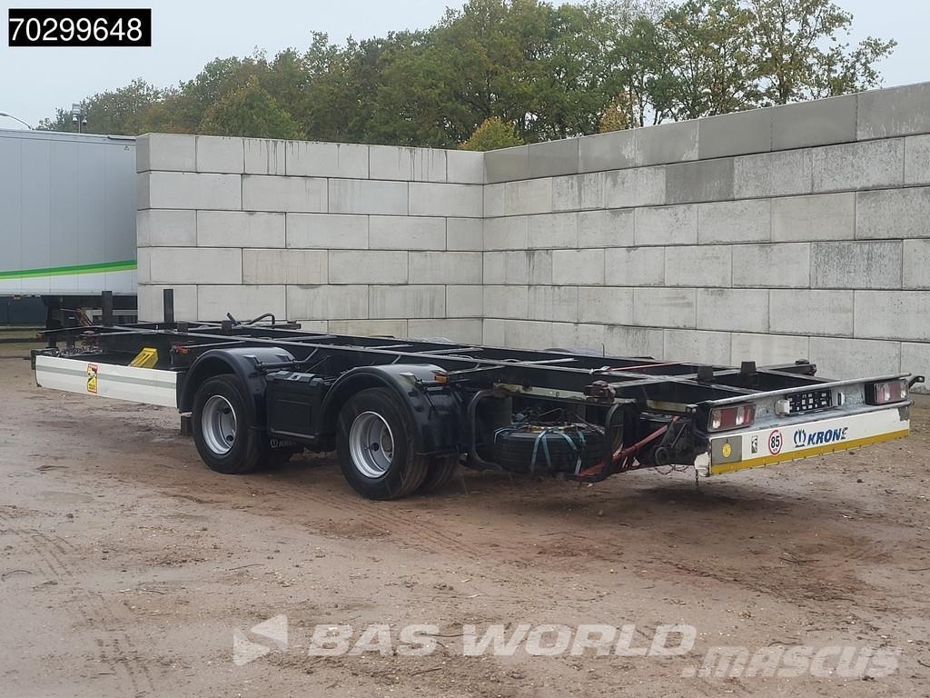 Krone ZZ 20ft Containerframe/Skiploader trailers