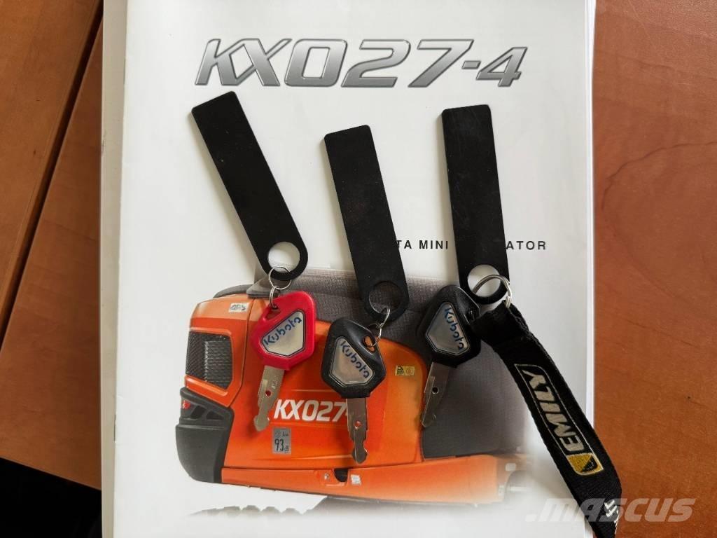 Kubota KX 027-4 Mini excavators < 7t