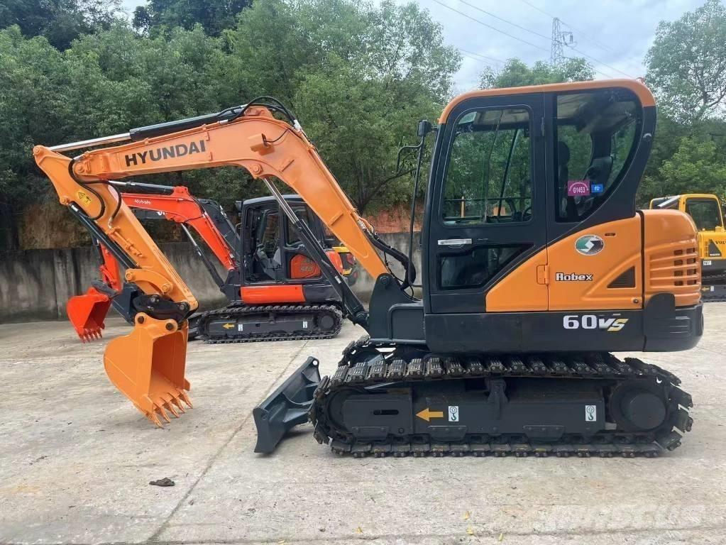 Hyundai 60vs Mini excavators < 7t