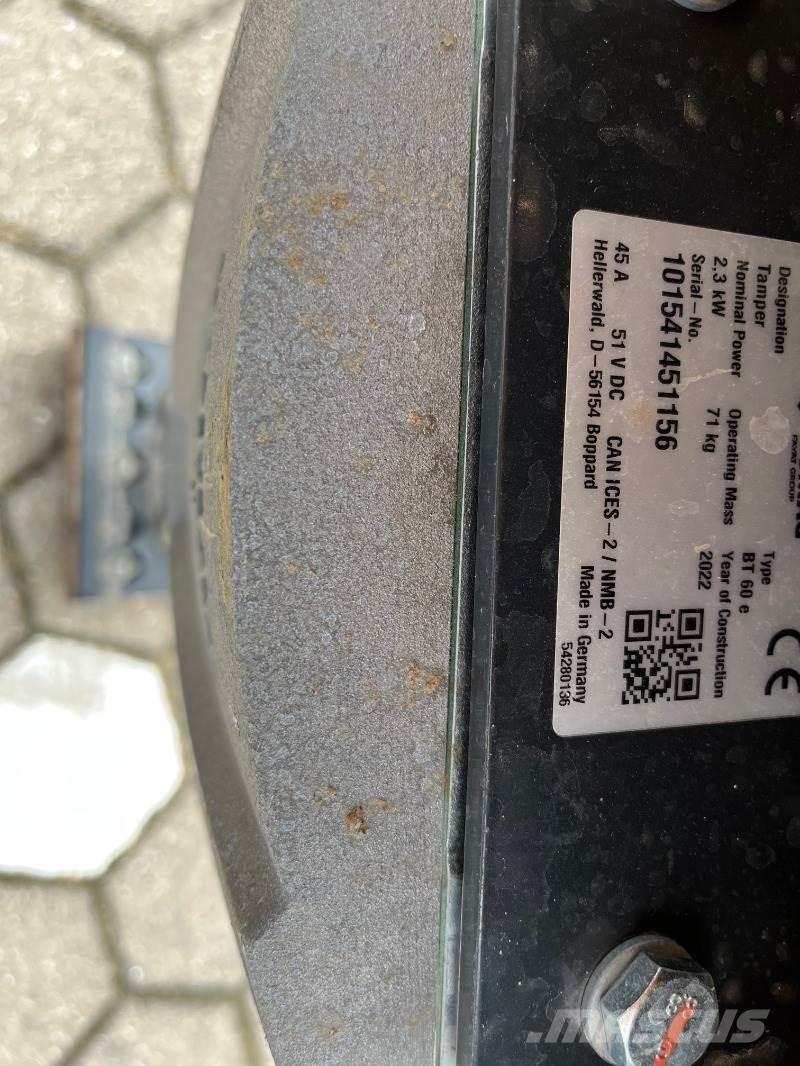 Bomag BT60E Vibrator compactors