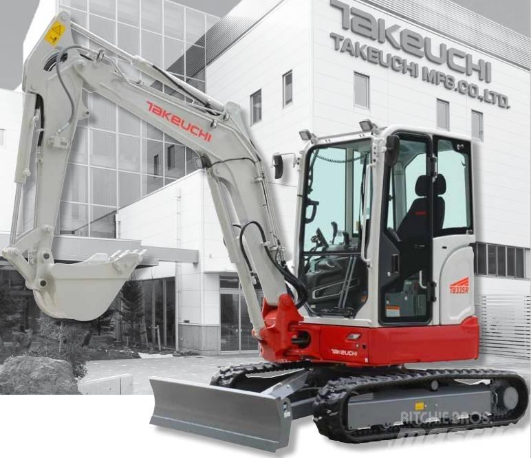 Takeuchi TB335R Mini excavators < 7t