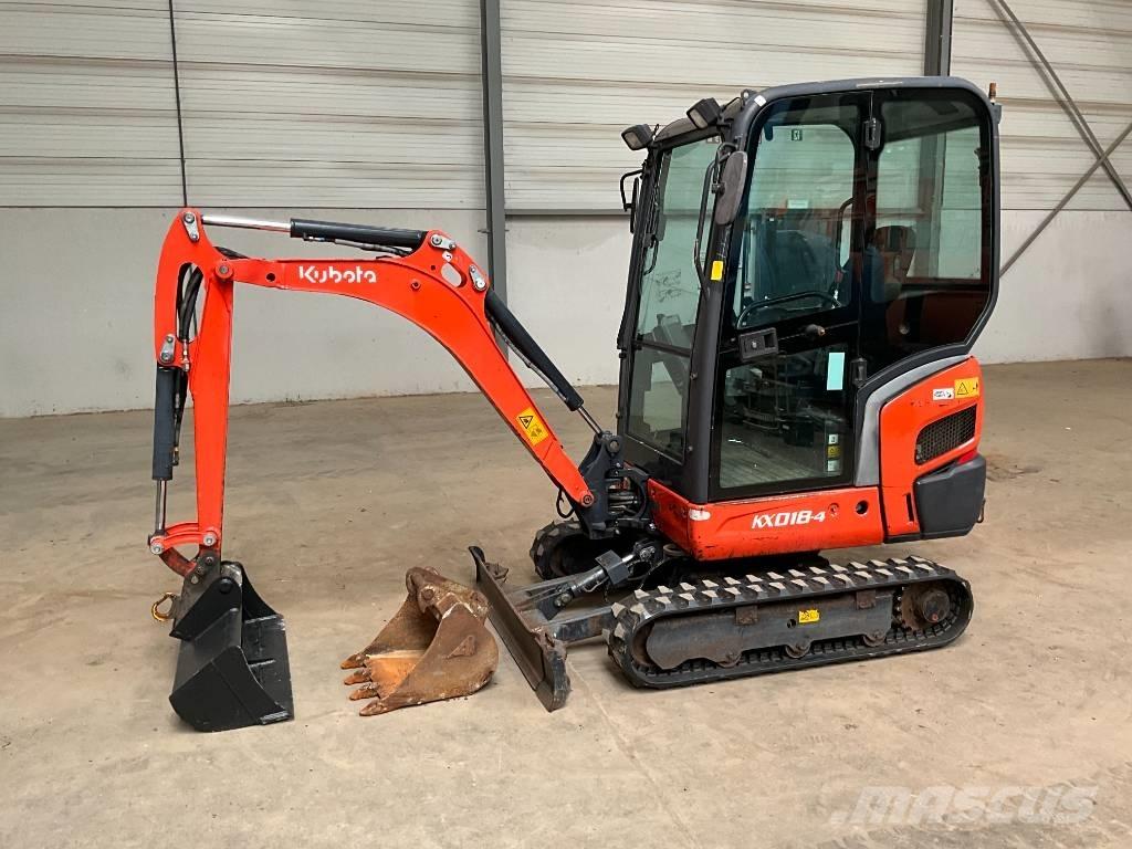 Kubota KX 018-4 Mini excavators < 7t