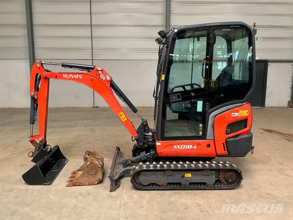 Kubota KX 018-4 Mini excavators < 7t